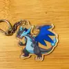 Llavero de Acrílico Dibujos Animados Anime Periférico Pokemon Colgante Doble Cara Accesorio DIY Encanto para Bolsa