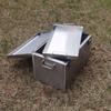 Producto Nuevo Caja de Herramientas de Acero Inoxidable 304 Grado Industrial Mochila Caja de Almacenamiento de Cacao Reparación Automotriz Almacenamiento para el Hogar