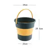 Traje de leque laqueado laque especial para leque redondo saco de material DIY pintura de grafite para jardim de infância brinquedos educativos feitos à mão para crianças
