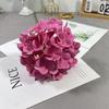 Hortensia 72 3D de simulación alta, hortensia suave al tacto para el hogar, flor de boda, comercio exterior, fábrica de flores falsas al por mayor