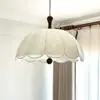 Lâmpada Criativa Antiga Francesa Casa de Hóspedes Padrão de Madeira Maciça Estudo Quarto Closet Restaurante Novo Estilo Lustre Silencioso