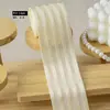 Venta directa de fábrica cinta de seda suave transpirable de 5.0 CM en varios colores en stock banda elástica para cintura DIY