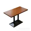 Mesa e Cadeira de Restaurante Conjunto Comercial de Mesa e Cadeira para Restaurante Ocidental Mesa e Cadeira de Restaurante Musical Retrô Americano Bar Restaurante Cafeteria Mesa e Cadeira