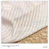 Tecido base para impressão digital branco semi-alvejado crepe chiffon listra beleza seda dourada lenço lenço lenço tecido para joias primavera e verão