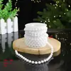 Decoración Navideña Nórdica Cristal Perla Cuentas Árbol de Navidad Decoración DIY Transparente Copo de Nieve Estrella Arreglo Colgante