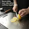 Tábua de corte grande para vegetais doméstica cozinha multifuncional dupla face anti-mofo mesa de rolar