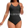 Ropa Interior de una Pieza Moldeadora de Cuerpo Tanga Transfronteriza Europea y Americana Control de Abdomen Abertura Inferior Levantamiento de Glúteos Tirante Soporte de Senos Corsé Corporal