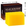 Sabonete de Ácido Kojico com Cúrcuma Transfronteiriço 100g Sabonete de Mamão Filipino Sabonete de Óleo Essencial de Limpeza Sabonete para Banho Hidratante Sabonete Artesanal Comércio Exterior