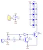 Kit DIY de luz LED melódica ativada por voz, fabricação de luz piscante de água corrente, prática divertida de soldagem, ensino e produção eletrônica