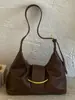 Bolsa Retrô Simples de Grande Capacidade, Bolsa de Ombro Casual da Moda, Nova Tendência Primavera 2026 Bolsa Pequena Quadrada Transversal Feminina