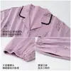 Pijama Feminino Novo Primavera/Outono 2026 Pode Ser Usado ao Ar Livre Algodão Puro Manga Longa Mãe de Meia-Idade Toque de Luxo Tamanho Grande Roupa de Casa