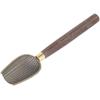 Cuchara de Té de Cobre y Zinc con Patrón Floral, Pala para Hojas de Té, Accesorios para Té para Puestos Callejeros, Mango Largo para Té Kung Fu, Pieza Única al por Mayor