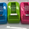 Dispensador de Cinta de Oficina Suministros de Oficina para Estudiantes Cortador de Cinta de Escritorio Creativo Cortador de Cinta para Manualidades