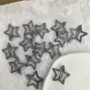 Pinza para el pelo de estrella de dopamina Y2K Estrella de cinco puntas colorida Pinza Bb Niña dulce genial Pinza para el pelo de niños Pinza para flequillo Pinza para pelo suelto