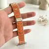 Pulseira de relógio perolada adequada para Apple 9, 10, S11, Huawei Fit5, Samsung Watch9, Xiaomi e pulseira de plástico de silicone
