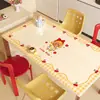 Mantel, No Lavable, Impermeable al Aceite, Impermeable al Agua, Antiquemaduras, Tapete de Mesa de PVC, Aislante Térmico, Resistente a Altas Temperaturas, Tapete Protector de Mesa de Comedor, Mantel para Mesa de Café
