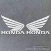 Comércio exterior Motocicleta Reflexivo Decalque Adesivo Do Carro Decoração Personalizada Puxe Flor Adesivo Do Carro Asas Logotipo Par