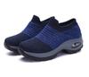 Zapatos de Viaje Transfronterizo 2025 Set de Zapatillas de Lona de Caña Baja Talla Grande Zapatillas con Cápsula de Aire Dropshipping Montañismo Exterior Mujer