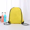 Bolsa Sacola de Poliéster 210D Ponto Mochila com Cordão Bolsa de Nylon Bolsa Oxford Bolsa com Cordão Fabricante de Origem