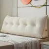 Cojín de mesita de noche, Almohada de dormitorio, Cojín de mesita de noche, Tatami elevado con respaldo grande, Almohada de respaldo triangular para dormitorio de estudiante