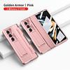 Funda Adecuada para Teléfono Móvil Samsung Z Fold8U/7 6/5/4 con Ranura para Lápiz y Soporte para Lápiz, Película Protectora para Bisagra, Funda de Cobertura Total Anti-Caídas