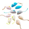 Brinquedo de Gato Rato Contém Erva-de-Gato Auto-Hi Brinquedo de Gato Rato de Pelúcia Colorido Suprimentos para Brinquedo de Gato