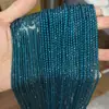 Cristais de Terras Raras Super Flash com corte pontiagudo 2-3mm contas soltas esculpidas pulseira DIY corrente para clavícula franja acessórios de joia