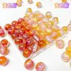 Contas de Resina Luminosas que Mudam de Cor 8-16mm Cor UV que Muda de Cor Glitter Fino Olho de Gato Contas Acessórios para Joias DIY Material Contas