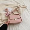 Bolsa Pequena de Textura de Alta Qualidade Feminina 2023 Nova Verão Elegante Versátil Bolsa Transversal Popular Ombro Axila Bolsa Pequena Quadrada
