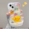 Pintura al Óleo Estrellas Adecuado para Funda de Teléfono Móvil Apple 18Pro iPhone16 Doble Soporte 15 Lindo 14 Silicona Transparente 17