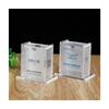 Caja de Acrílico Dental para Palillos de Dientes Cuidado Bucal Caja de Acrílico Escarchado para Hilo Dental Logo Imprimible Personalizado