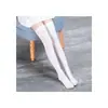 Medias de Terciopelo de Grosor Medio para Primavera y Otoño, Medias Altas, Medias Color Piel, Calcetines Altos para Mujer, Medias Color Carne hasta la Mitad del Muslo