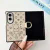 Funda de teléfono de oso violento de dibujos animados adecuada para Samsung ZFold6/8, nuevo modelo moderno para Huawei PuraXMax, sensación de alta gama