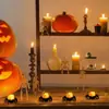Decoración de Halloween Linterna de Calabaza Adornos Luces de Vela Digitales LED Suministros para Fiesta Accesorios de Diseño Luz Nocturna de Araña