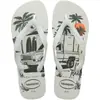 Chinelos Havaianas (masculino) Aloha 39/0 Branco/Verde