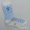 Nuevos Calcetines Bordados con Letra Ny de Estilo Coreano para Hombres y Mujeres, de Caña Alta, Calcetines Modernos para Todas las Estaciones, Calcetines Deportivos Versátiles para Parejas