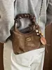 Yaozi 2026 outono precoce nova bolsa casual e simples moderna com estampa de leopardo bolsa transversal versátil bolsa de mão da moda formato de bolinho