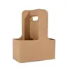 Soporte Portátil para Taza Ibu Caja de Empaque para Taza de Café Caja de Papel Kraft Caja Blanca Caja de Cartón Corrugado Caja de Regalo
