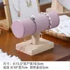 Soporte de Exhibición de Pulseras de Terciopelo, Soporte para Relojes, Goma para el Cabello, Estante de Almacenamiento para Pulseras, Pulsera de Jade, Accesorios de Exhibición para Joyería