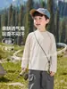 Camiseta de Manga Larga de Algodón Puro para Niños Estilo Europeo Otoño 2026 Nuevo Estilo Ropa para Niños Mediana a Grande Ropa para Bebés Estilo Primavera y Otoño Top