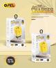 Cargador multipuerto cuadrado pequeño de CA, 1 USB, 1 PD, amarillo, para teléfono móvil Apple PD20W, carga rápida