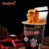 Corea del Sur Importado Sanyang Fideos de Turquía Fideos de Copa Envasados Fideos con Salsa Frita Fideos de Tazón Estilo Coreano con sanyang Fideos Instantáneos Instantáneos