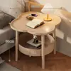 Mesita de noche, Estante de almacenamiento para mesita de noche en casa, Mesa lateral para sofá en la sala de estar, Mesa de café pequeña simple, Gabinete de mesita de noche en el dormitorio, Mesa mini
