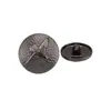 Botones estilo insignia roscados y curvos, cosidos a mano, en un pequeño estilo inspirado en Chanel, adecuados para abrigos, chaquetas, suéteres y prendas de punto.; botones metálicos