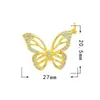 Accesorios para joyería DIY colgante de circonita microincrustada accesorios para collar serie Mariposa Libélula baño de oro de 18 quilates