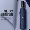 Sombrilla de 24 Varillas, Sombrilla Totalmente Automática, Sombrilla Plegable al por Mayor, Protección Solar, Doble Uso para Sol y Lluvia, Sombrilla Parasol, Sombrilla de Sol, Sombrilla Personalizada