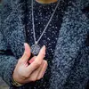 2023 Venta Caliente Poder Misterioso Energía del Universo Pentagrama Colgante Retro de Acero de Titanio Moda para Hombres y Mujeres Collar Personalizado