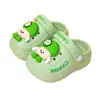 Pantuflas Infantiles de Hongo Lindas Dibujos Animados para Niños Zuecos Antideslizantes para Exteriores Sandalias de Playa de EVA para Bebé Verano