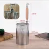 Acero Inoxidable 304 Tamiz de Polvo Mala Tang Cuchara Coladora Reforzada Red de Filtro para Hervir Fideos Cesta para Servir Maocai Cuchara para Escurrir Verduras Blanchadas Cuchara para Fideos Comercial