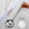 Espátula de acero inoxidable 316, cuchara sopera, espátula de cocina espesa, cuchara de dos piezas para cocinar en casa, espátula de cocina, caja de regalo